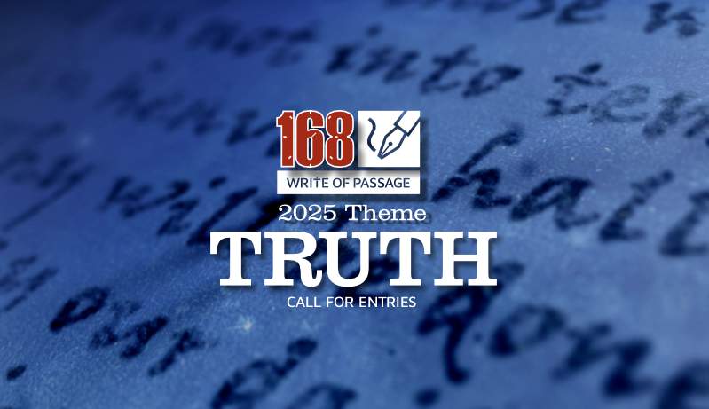 The Verse for the 2025 Write of Passage Competition News & Events